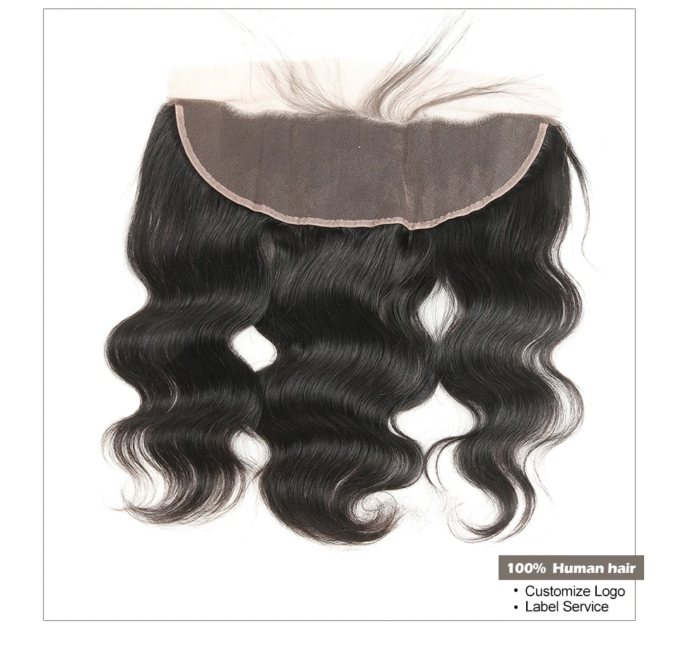 Hair Villa Remy Brazilian Body Wave Lace Frontal Closure with Bundles 13 4 Salon Human Hair Lace Frontal Closure with Baby Hair (6)
