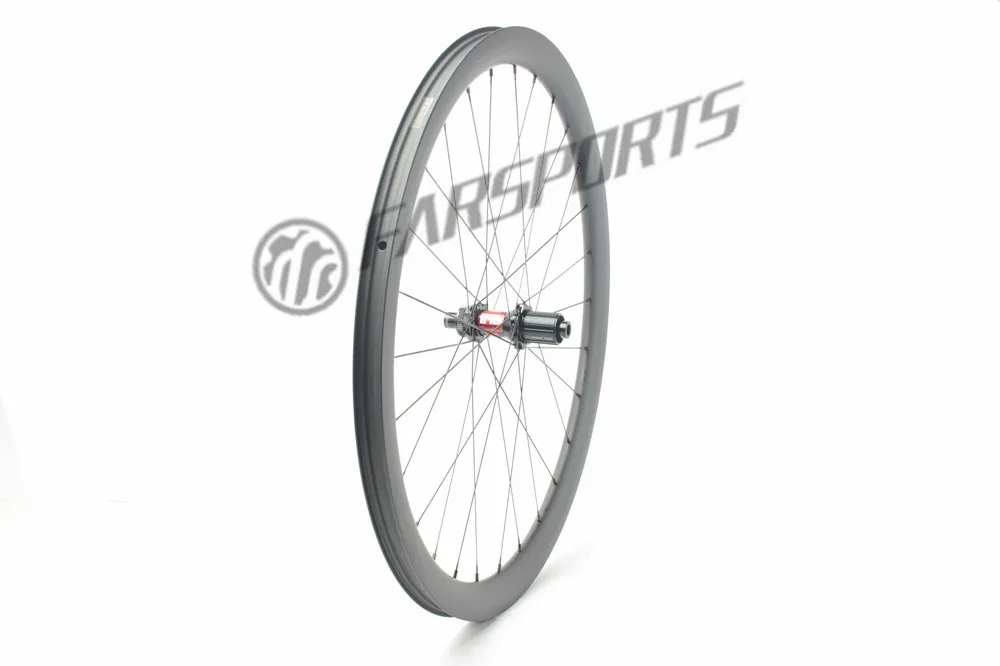 FSC40CM-30T-DSL Farsports gravel Велокросс колеса 30 Вт* 40D карбоновые колеса дисковый тормоз шоссейные колеса карбоновые колеса для велосипеда