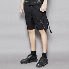 Новая мужская одежда стилист, GD, модные стереоскопические отсечения молния мотня хип-хоп штаны-шаровары Одежда больших размеров, брюки с начесом, Размеры костюмы 27-44