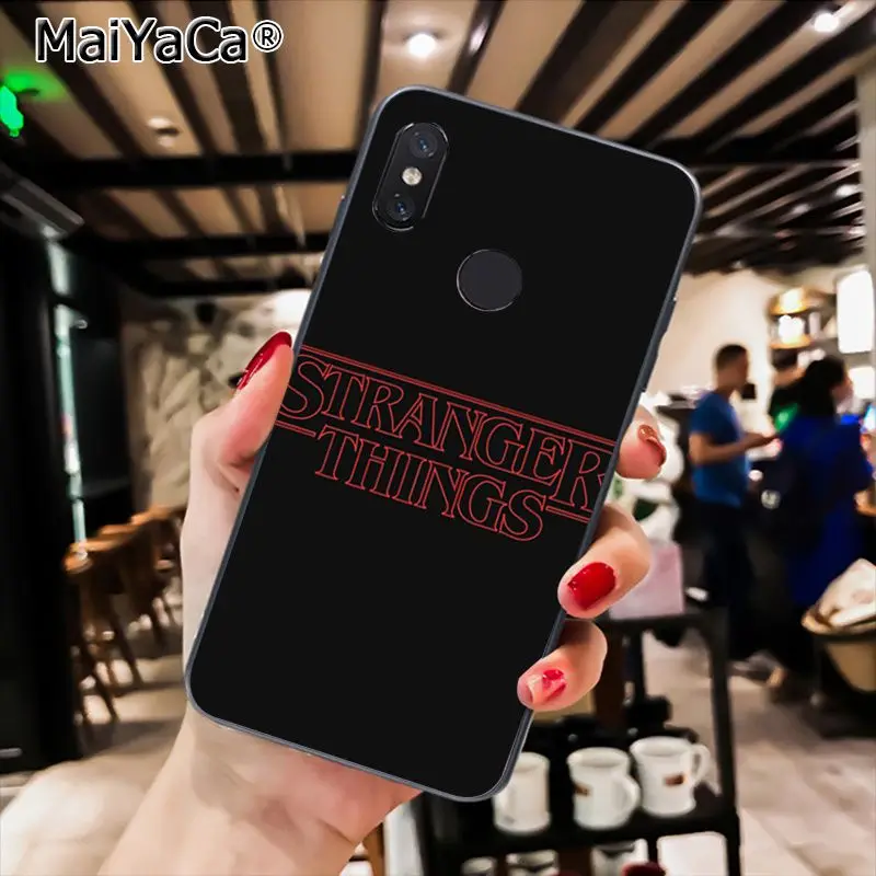 MaiYaCa ТВ странные вещи узор DIY чехол для телефона с рисунком для Xiaomi Redmi4X 6A S2 Go Redmi 5 5Plus Note4 Note5 7 Note6Pro - Цвет: A6