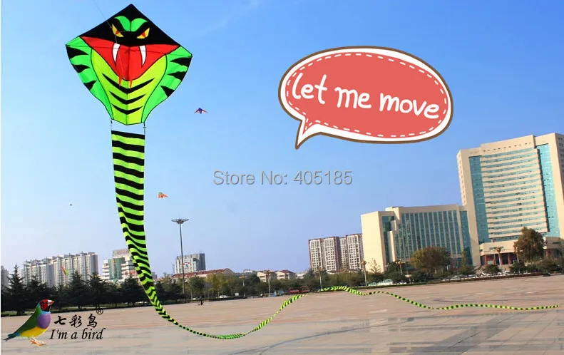 Спорт на открытом воздухе 30 м мощный Змеиный змей хороший полет|fly toy|kite sizekite cost |