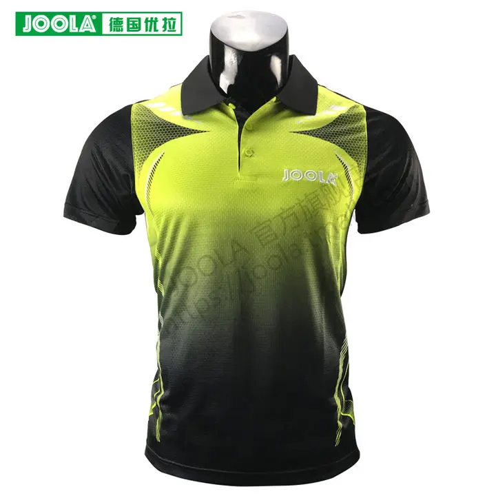 Joola джазовые майки для настольного тенниса, футболки для тренировок, футболки для пинг-понга, спортивная одежда - Цвет: Green