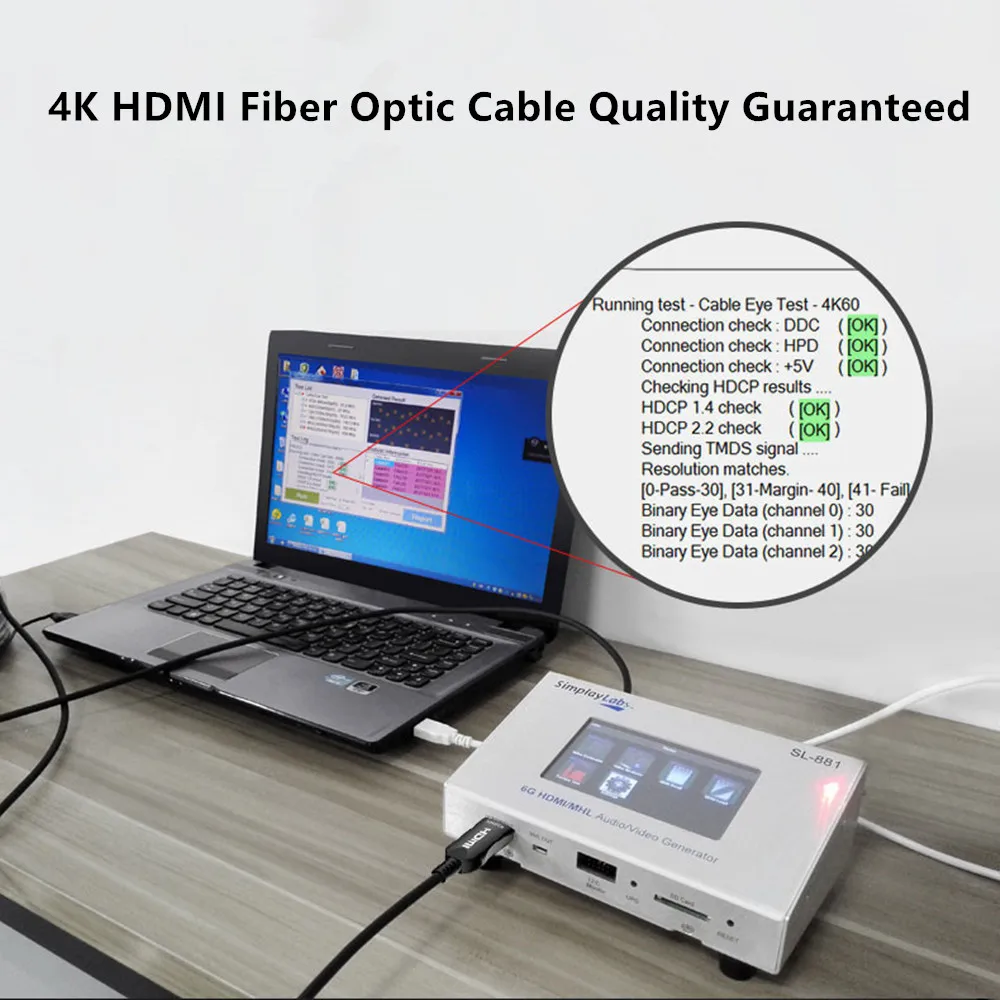 Кабель HDMI 2 0 оптоволоконный кабель с позолоченным покрытием поддержка 3D 60 Гц 18