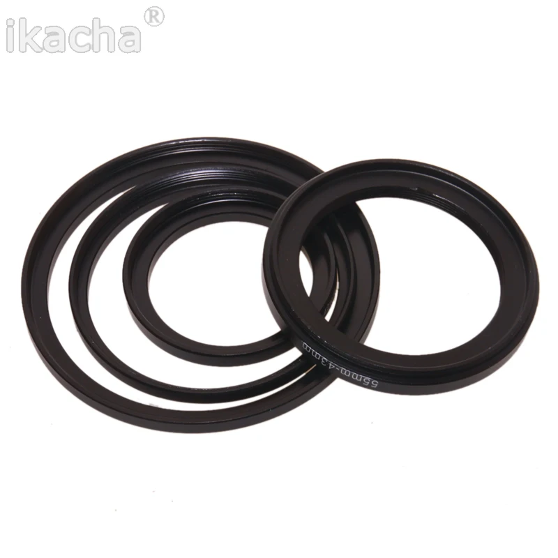 58mm bis 49mm Schwarzer Step-Down-Ring Adapter fuer Kamera W3M8 58mm bis 49mm Schwarzer Step-Down-Ring Adapter fuer Kamera W3M8