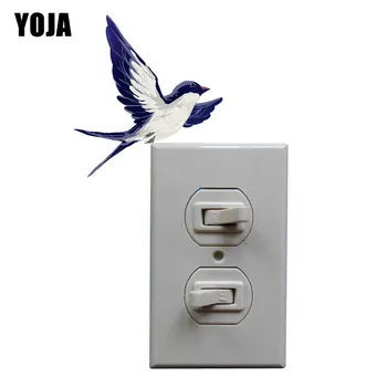 

YOJA Swallow In Spring Home Decor PVC Wall Stickers Decal For kids Room 8SS0881