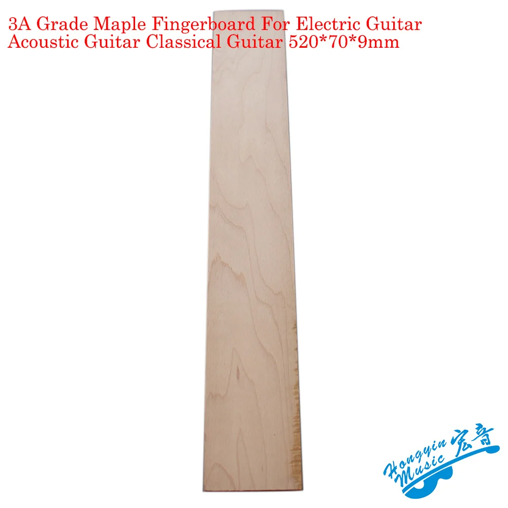 Accesorios de Guitarra grado AAA Material de arce Guitarra de dedos Guitarra eléctrica Guitarra acústica Guitarra clásica 520*70*9mm