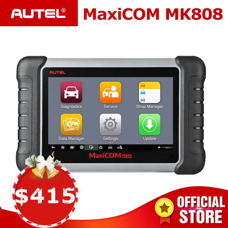 Autel MaxiCOM MK808 OBD2 Scanner Diagnostic Auto Tool OBD 2 Automotive Code Reader Tester ODB2 Key Programmer Immobilizer MX808 Autel MaxiCOM MK808 OBD2 Scanner Diagnostic Auto Tool OBD 2 Automotive Code Reader Tester ODB2 Key Programmer Immobilizer MX808