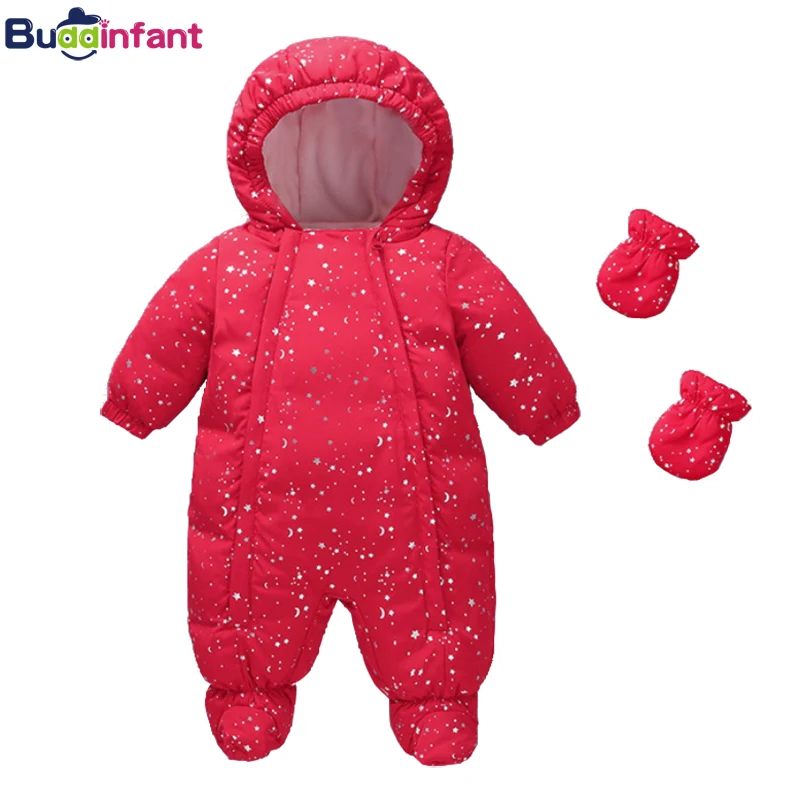 

baby winter clothes newborn snow wear suit infant girl overalls bebe new born jumpsuit winter warm snowsuit down coats fleece