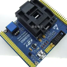 QFP100 C8051F020/040/120 burn-в гнездо золотым покрытием IC Тесты ing сиденье Тесты разъем Тесты bench