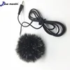 Universal Lavalier Microphone Furry Windscreen Fur Windshield Wind Muff Soft For SONY RODE BOYA Lapel Lavalier Mic 5mm ► Photo 3/6