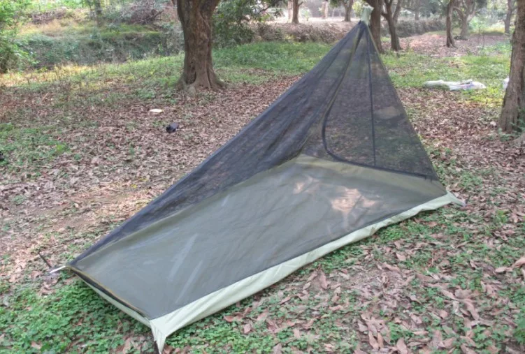 560G Ultralight Outdoor camping tent with mosquito net Summer 1 2 people Single tents travelin