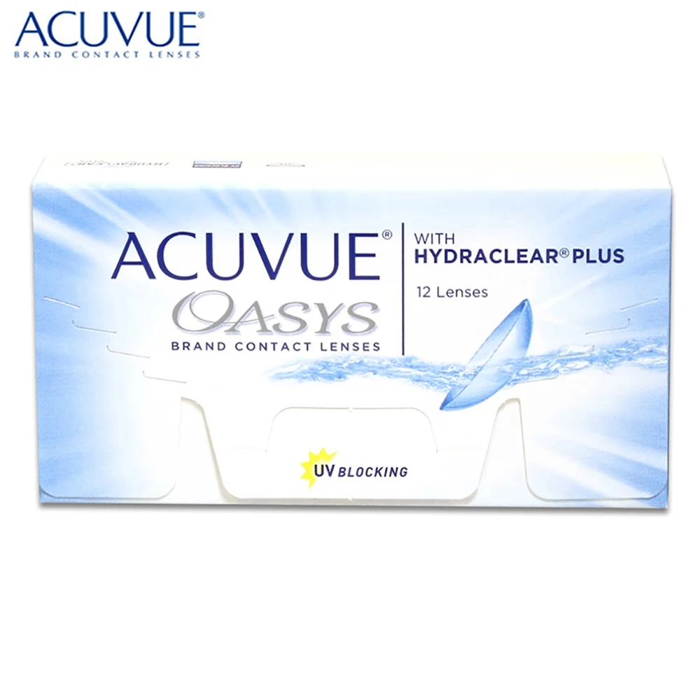 Контактные линзы Acuvue Oasys with Hydraclear Plus(12 шт) R: 8.8