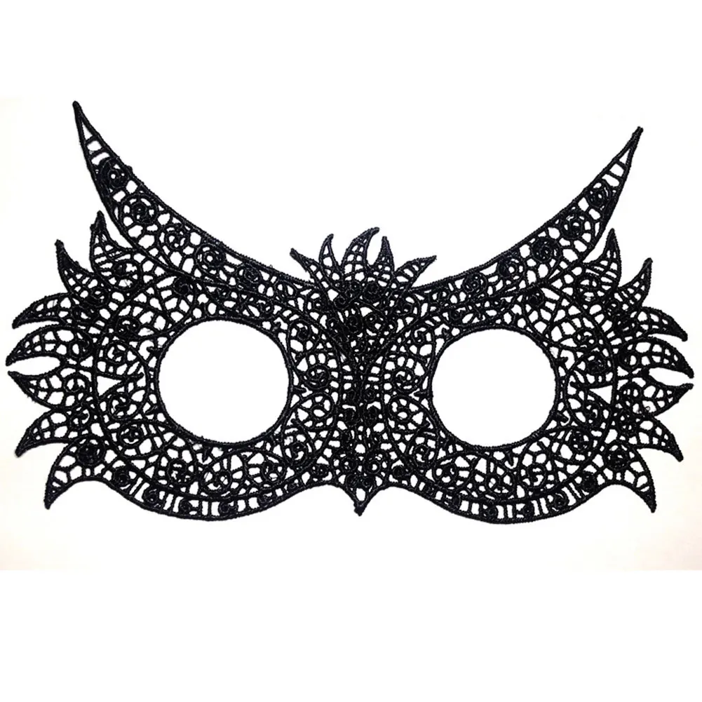 1 шт., Женская кружевная маска на глаза, сверкающая Сексуальная кружевная маска для Венецианского костюма, маскарада на Хэллоуин, вечерние, карнавальные украшения