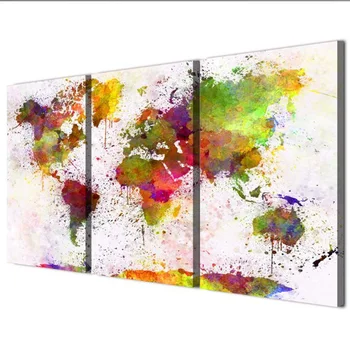 

Full Diamond 5D DIY Diamond Painting "world map" Abstract Embroidery Cross Stitch Rhinestone Mosaic Painting Decor Gift 3pcs