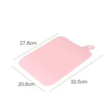 Классификация Пластиковые Разделочные доски плита для фруктов Кухня Нескользящая небольшая разделочная доска 3 шт./компл