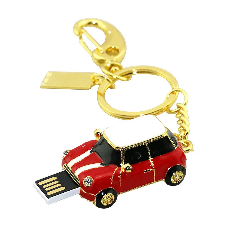 Оптовая Продажа Mini Cooper автомобиль укладки usb флеш-накопитель 8 г USB 2.0 Флеш накопитель 4 г флэш-памяти 16 г U диск Флеш накопитель 32 ГБ pendriver