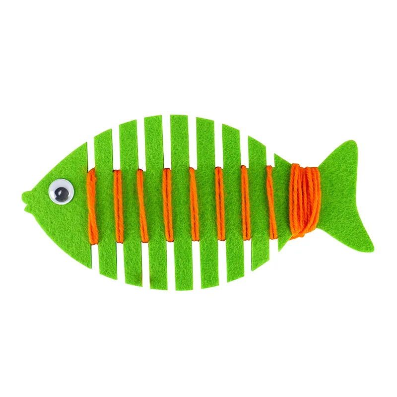 Kindergarten Wrapped Threading Wear Line Fish Manual Game Puzzle Early Learning Education Toys Montessori Teaching Aids Math Toy Kindergarten Wrapped Threading Wear Line Fish Manual Game Puzzle Early Learning Education Toys Montessori Teaching Aids Math Toy