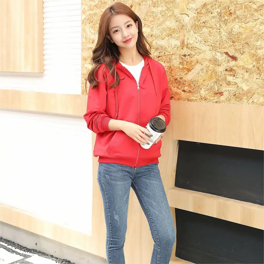 

2019 Spring Autumn Men/Women Brand Solid Color Zipper Hoodies Thin Vogue Femme Loose Hip Hop Casual Male Hoodies Sweatshirt Tops