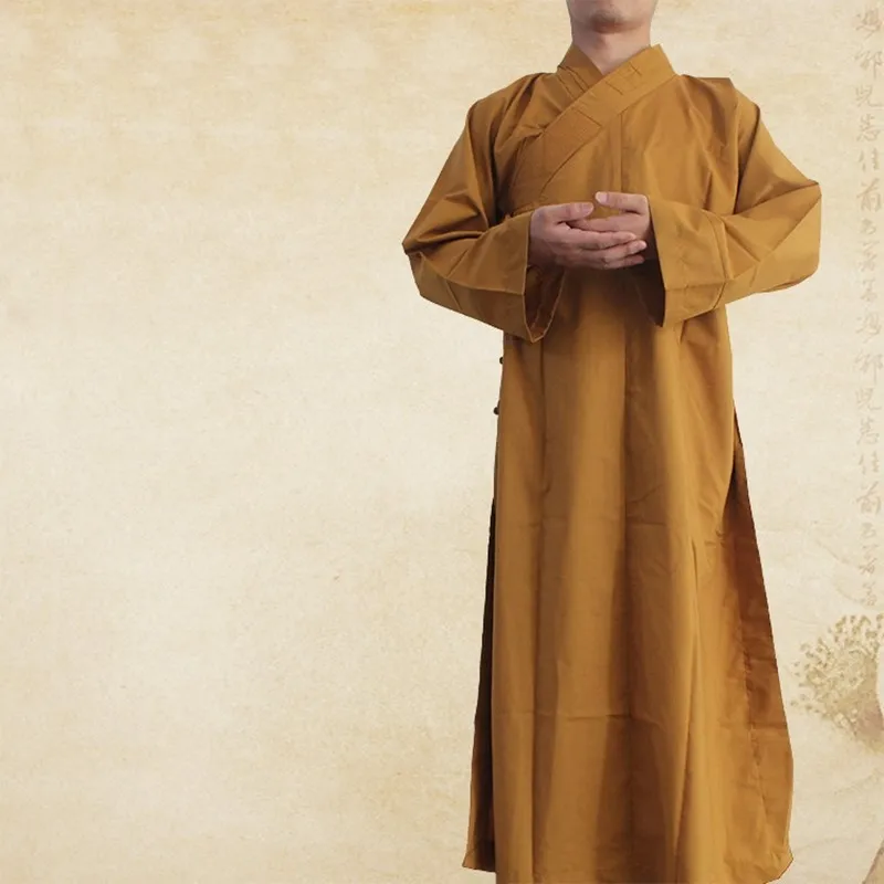 Одеяния буддийских монахов буддистская одежда шаолин монашеские одежды Новая китайская одежда шаолиньских монахов шаолин Униформа аа007 - Цвет: 1