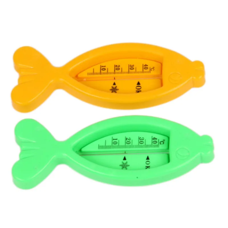 Пластиковые милые плавающие формы рыбы Ванна для младенцев Термометры Ванна датчик воды Термометры игрушка для детской ванны использование уход за ребенком