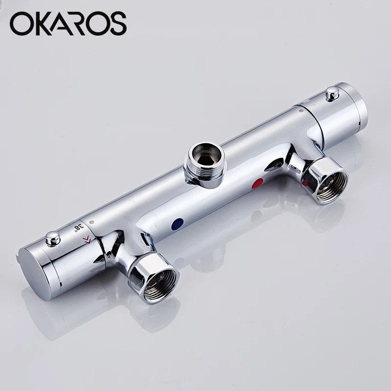 Фото OKAROS Новый настоящий Robinet душевой кран setot продажа для термостатического душа OKAROS Новый настоящий Robinet душевой кран setot продажа для термостатического душа