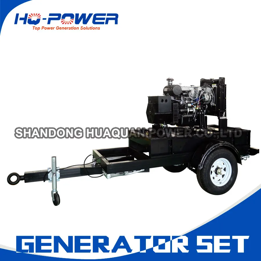Продажа с фабрики прицеп 15 кВт дизельный генератор открытого типа|generator|generator 15kwset