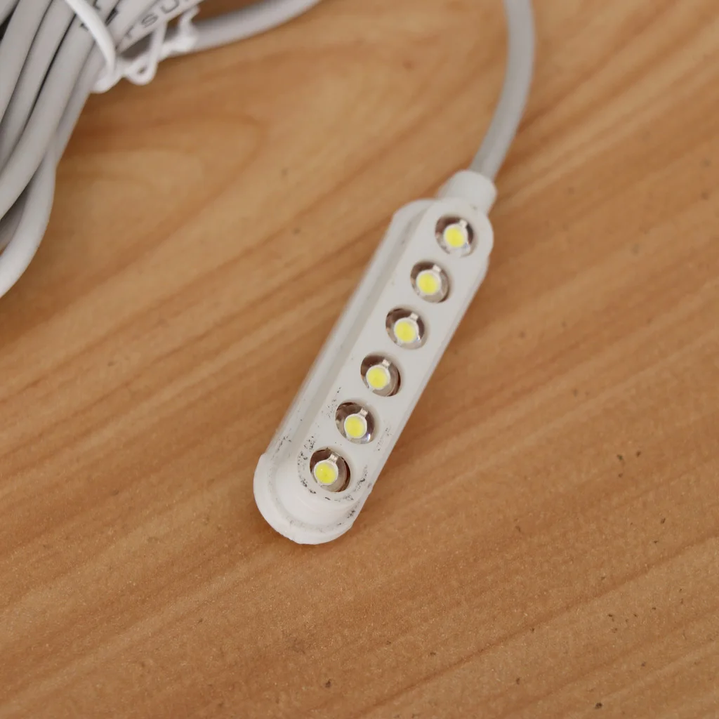 6 LED Lamp Universal Sewing Machine With Magnetic Base Switch Working Light