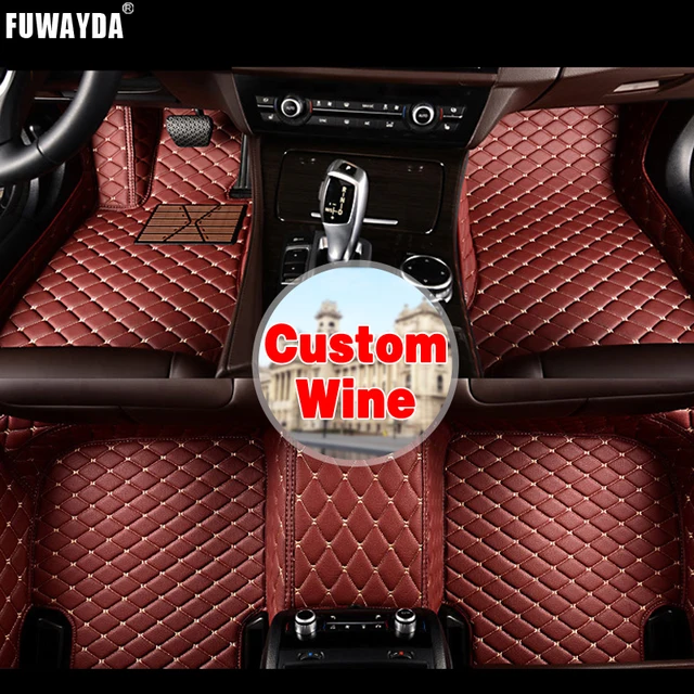 FUWAYDA Custom fit car floor mats made for RU KIA RIO K2 2012 2013 2014