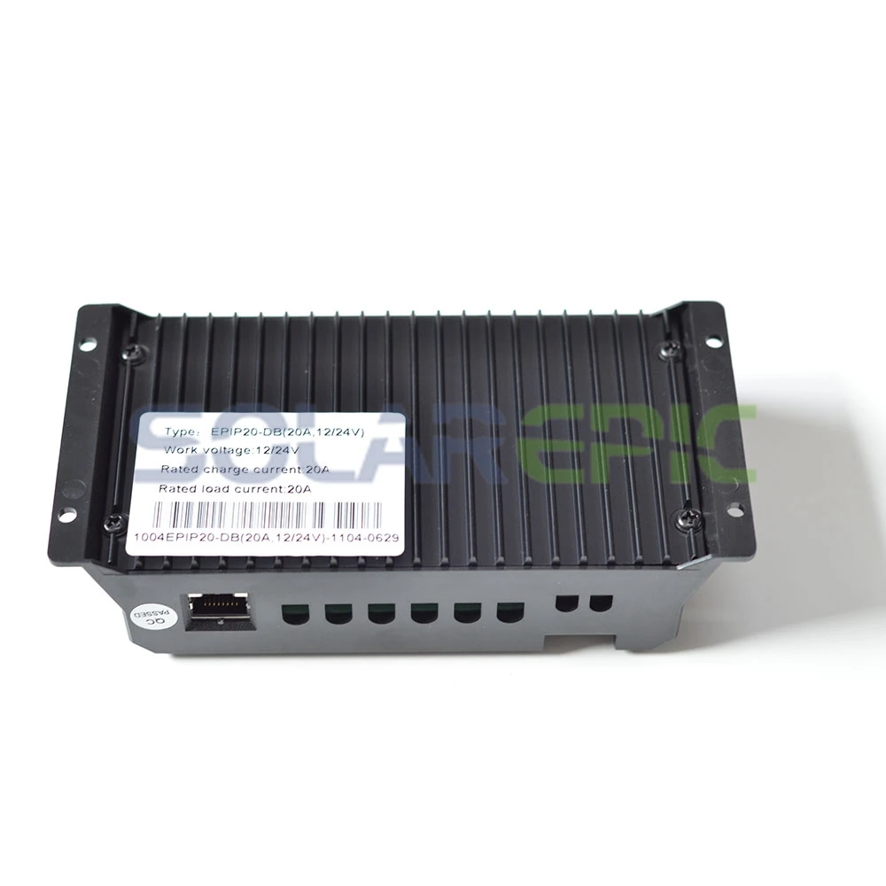 Epever 10A 20A PWM Duo Солнечный контроллер заряда батареи 12 В/24 В двойной регулятор