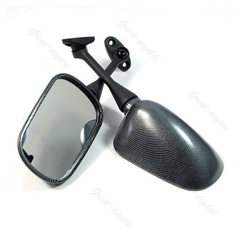 

QILEJVS 1pair Carbon Mirrors For Honda CBR600RR CBR 600 RR 03-08 1000RR 04-07 2004 2005 2006-W212