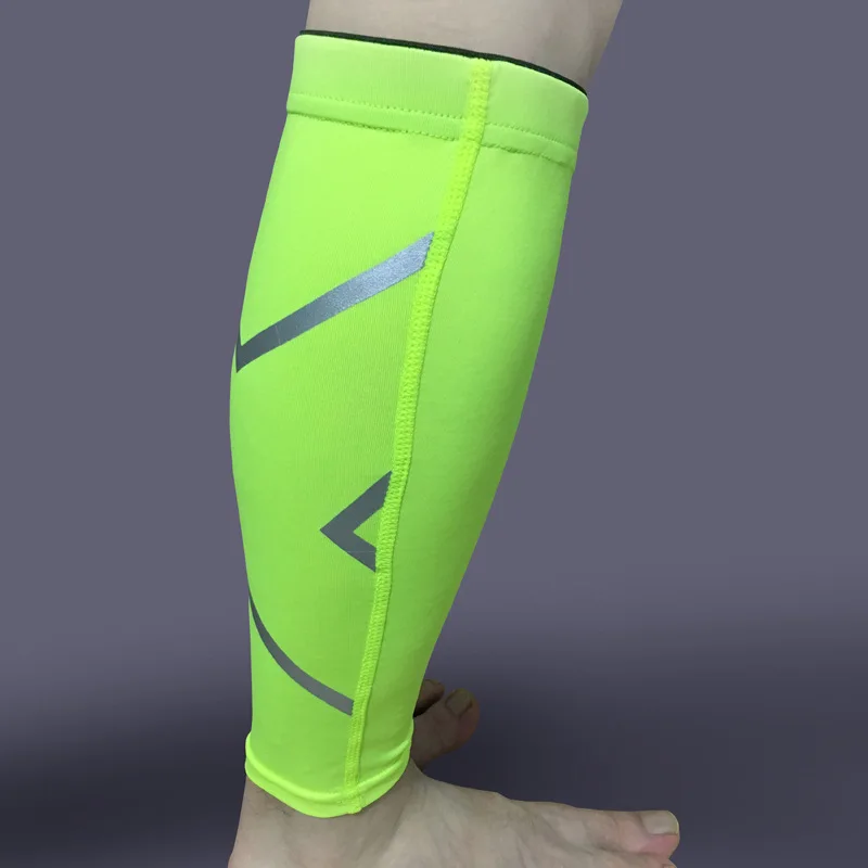 1 Pair Basketball Football Leg Shin Guards Soccer Protective Calf Sleeves Cycling Fitness calcetines Compresion Running