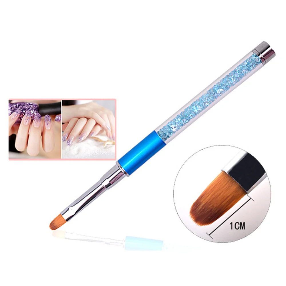 

1Pcs Rhinestone Diamond Nail Brush Nail Art Manicure Brushes Set Line Flower Pen Dotting Painting DIY Acrylic Nail Brush Liner