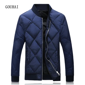 

Fashion Short Light Down Men Feather Jacket Male Parka Homme Winter Jacket Mens White Duck Down Jacket Men Plus Size 4XL 5XL
