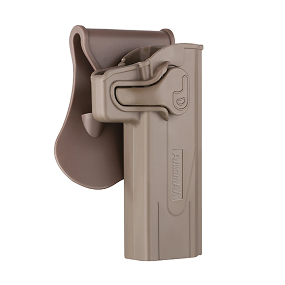 

Amomax Adjustable Tactical Holster For STI Hi-Capa 2011 Series Blaster/ Tokyo Marui / WE / KWA / KJW - Black Tan