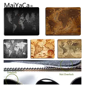 

MaiYaCa Simple Design map Professional Mouse Pad Small Size Computer desktop Game Mouse Pad