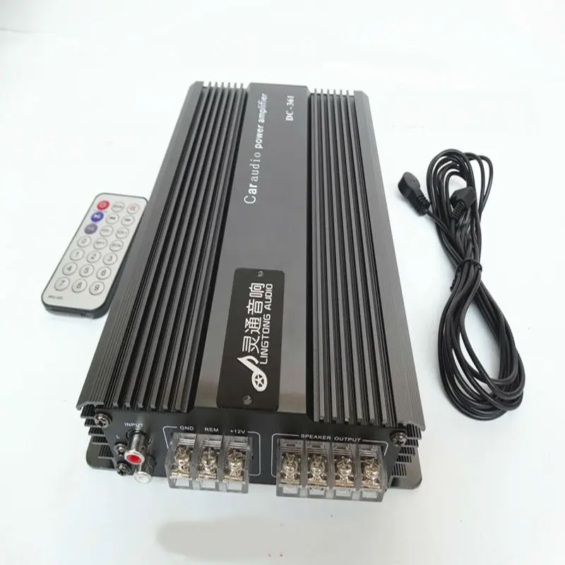 12V 2.0 channel car amplifier subwoofer amplifier horn amplifier board