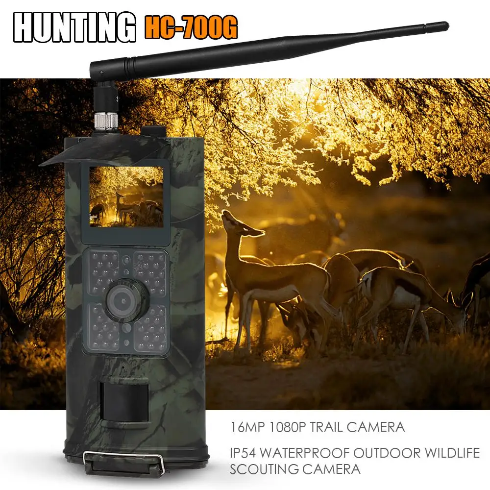 

16MP 1080P 3G SMS GSM Hunting Camera Outdoor Wildlife Scouting Camera with PIR Sensor Infrared Night Vision IP54 Trail Camera