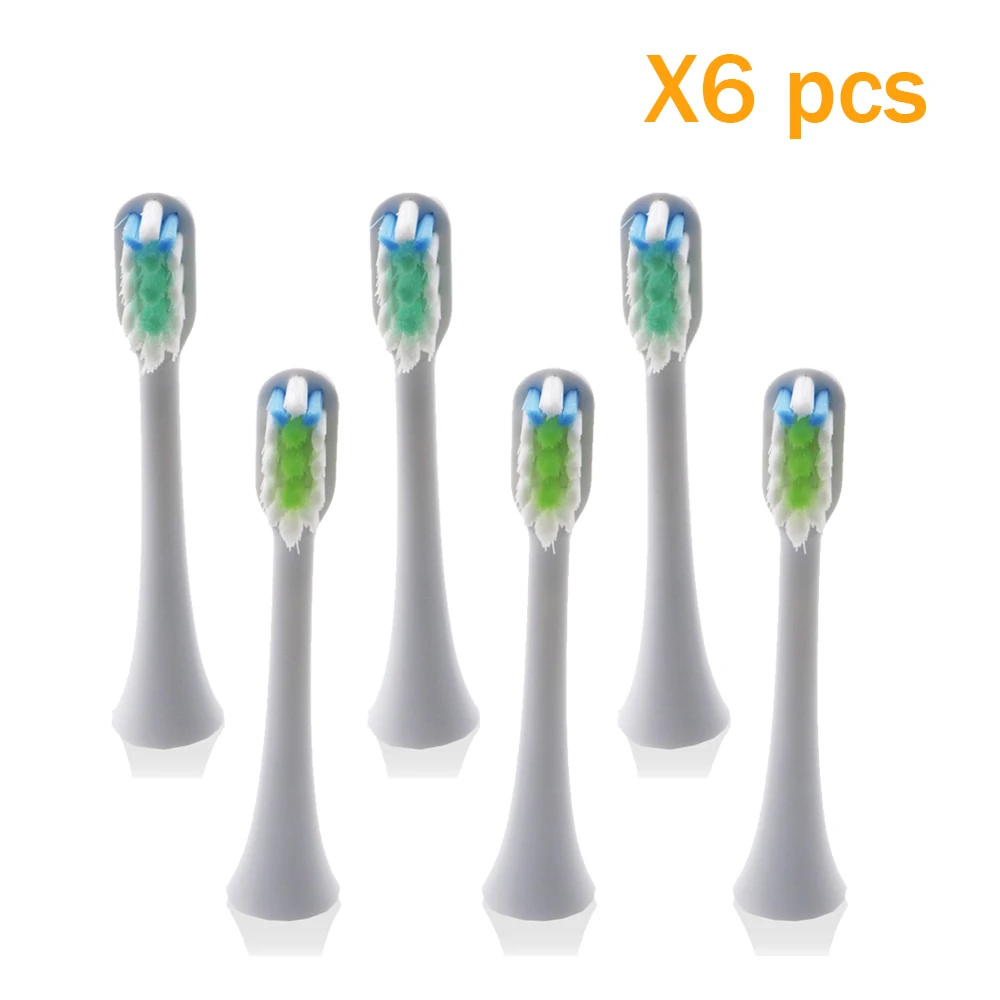 

6pcs Home Sonic Soocas x1 x3 Electric Toothbrush General Brush Head Tooth Brush For xiaomi Heads Hygiene Teeth Care