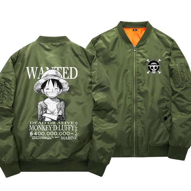 New arrival ONE PIECE Baseball bomber jacket Luffy Cosplay Costumes