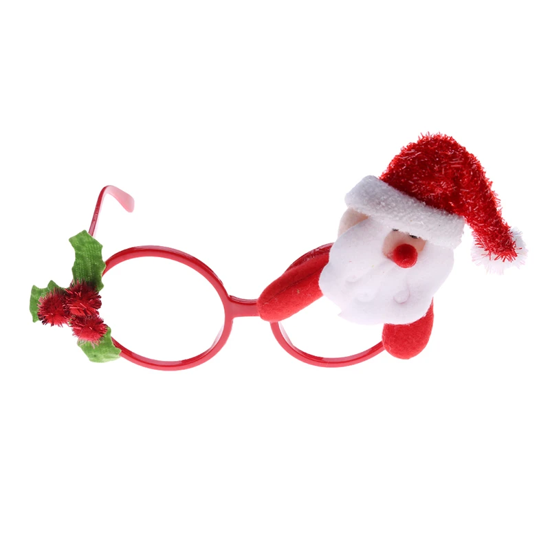M.J.D. Christmas Decorations For Home Decor New Year Glasses Gifts Children Santa Claus Reindeer Rabit Ornaments | Дом и сад