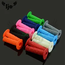 Фиксаторы для Руля Мотоцикла много цветов резиновые части для kawasaki honda suzuki yamaha Нескользящие мягкие мотоциклетные ручные ручки