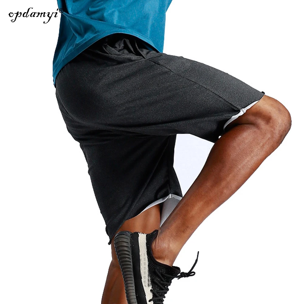 

Men Pants Fashion Men's Sports Training Bodybuilding Summer Shorts Workout Fitness GYM Short Pants Basketball Shorts with Pocket