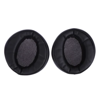 

1 Pair Replacement Ear Pads Soft Protein Leather Earphone Ear Cushion Protector Headset Earpads Black For Sony MDR-XB950BT/B