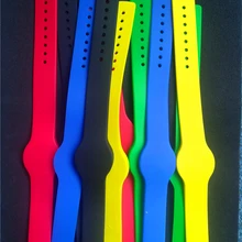 10 шт./лот 13,56 МГц FM11RF08 MF S50 1K NFC Браслет RFID IC браслет на запястье Регулируемый RFID браслет