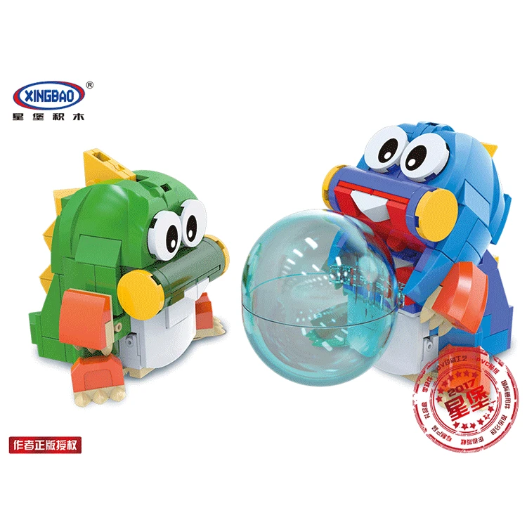 

Xingbao 11001 New Genuine Creative MOC Series The Cute Dragon Set Educational Building Blocks Bricks Toys For Children Gifts