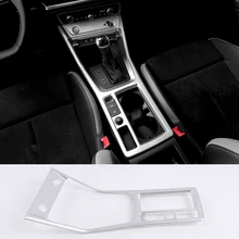 Ajuste para Audi Q3 F3 Sportback 2019 2020 2021, accesorios de decoración Interior de coche, consola ABS, Protector de palanca de cambios, embellecedor, 1 Uds. LHD