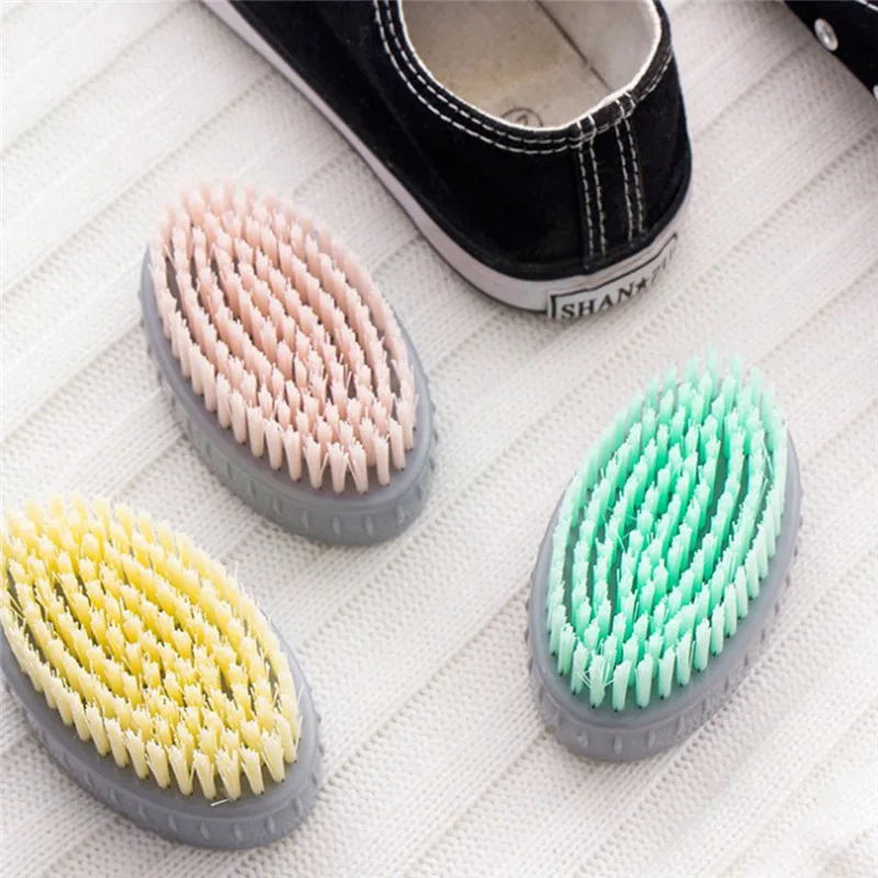 

Soft Wool Shoes Brush Laundry Brush Shoes Household Plastic Cleaning Brush Strong Decontamination Bath Clean Tools A1