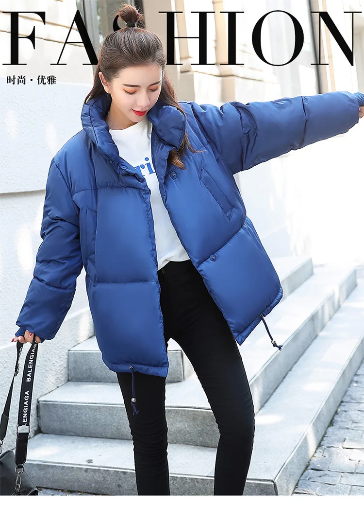 Горячая Распродажа, новая теплая осенне-зимняя куртка для женщин, женский короткий стиль 2019, новая женская мода, корейский 820