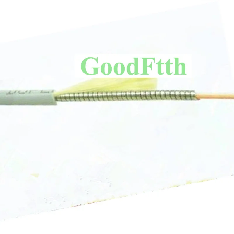 Оптический Крытый бронированный армированный кабель многорежимный трансивер 62,5/125 OM1 Simplex 3 мм GoodFtth, для детей от 1 года до 5 лет км