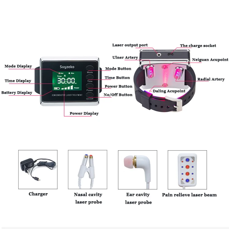 

New Arrival Laser Watch reducing high blood pressure machine